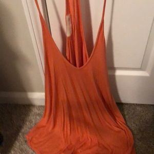Orange Dressy top